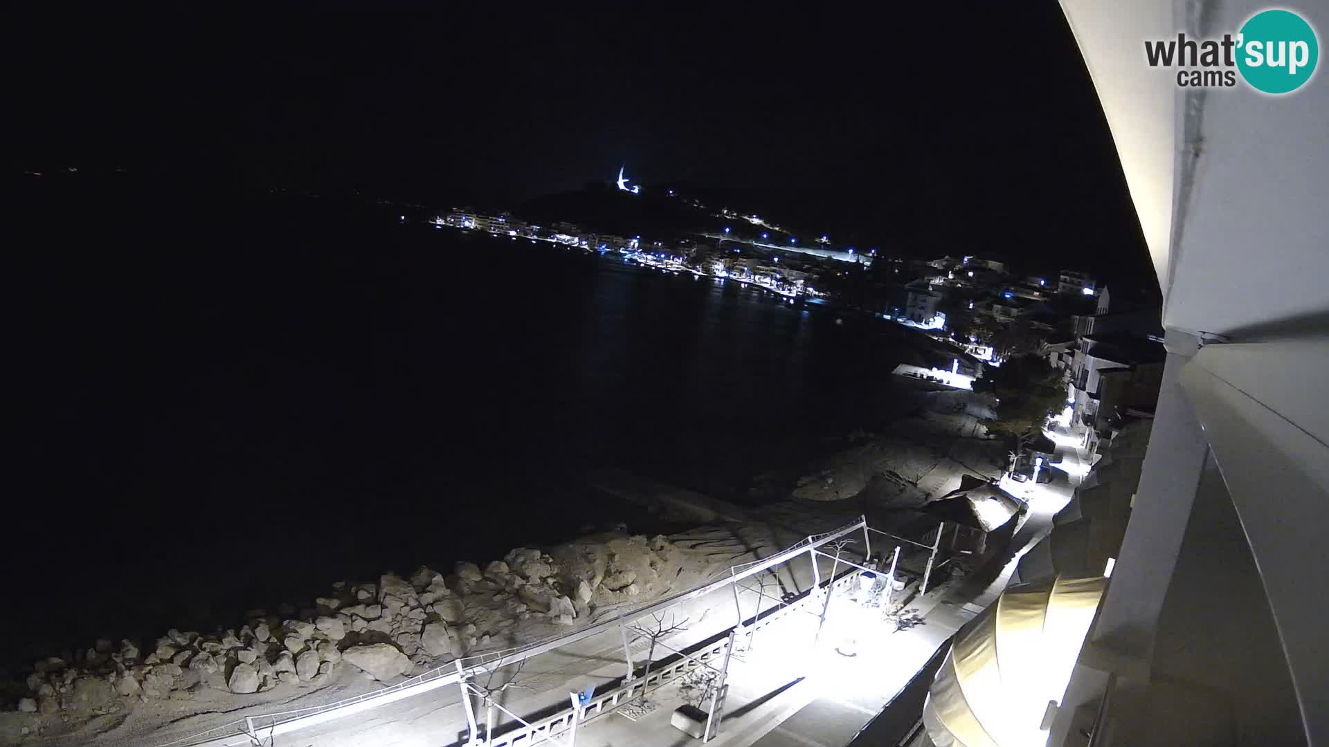 Pogled na plažu Podgori