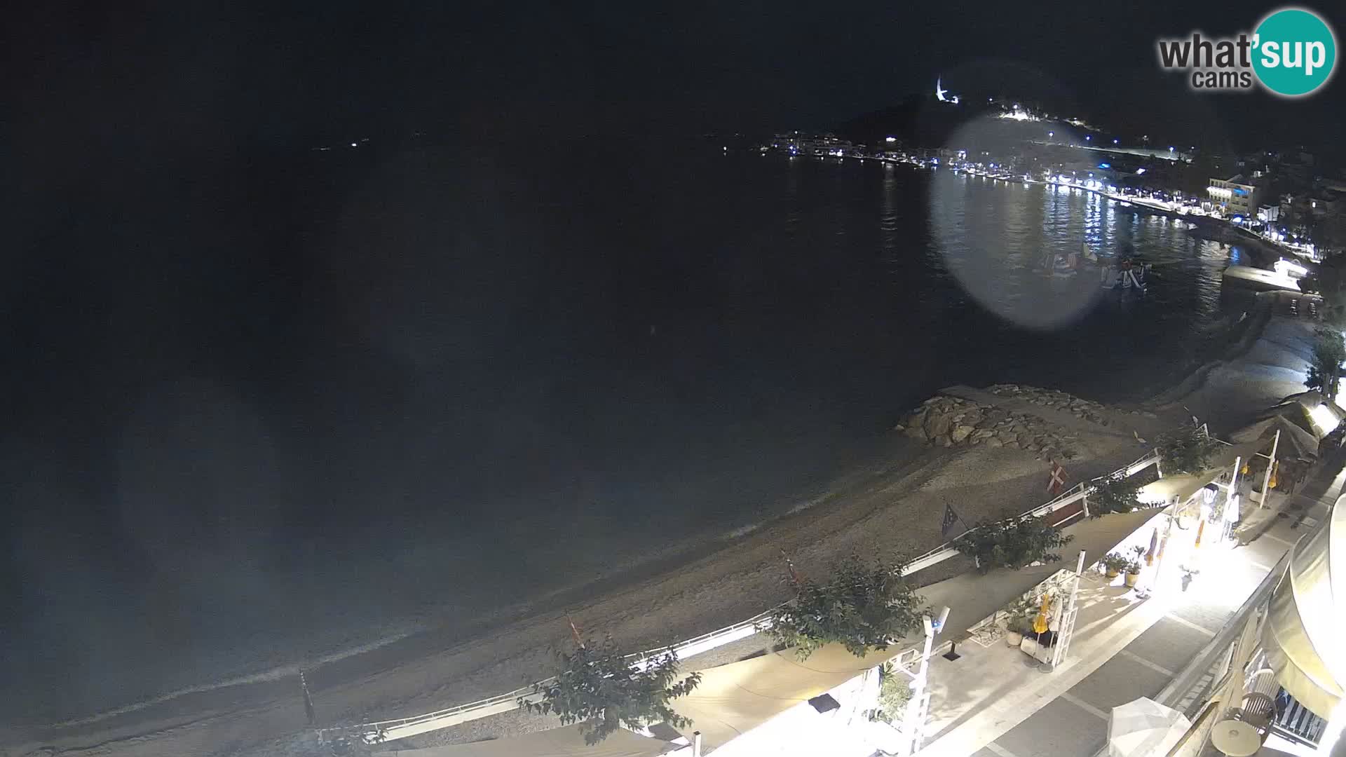 Pogled na plažu Podgori