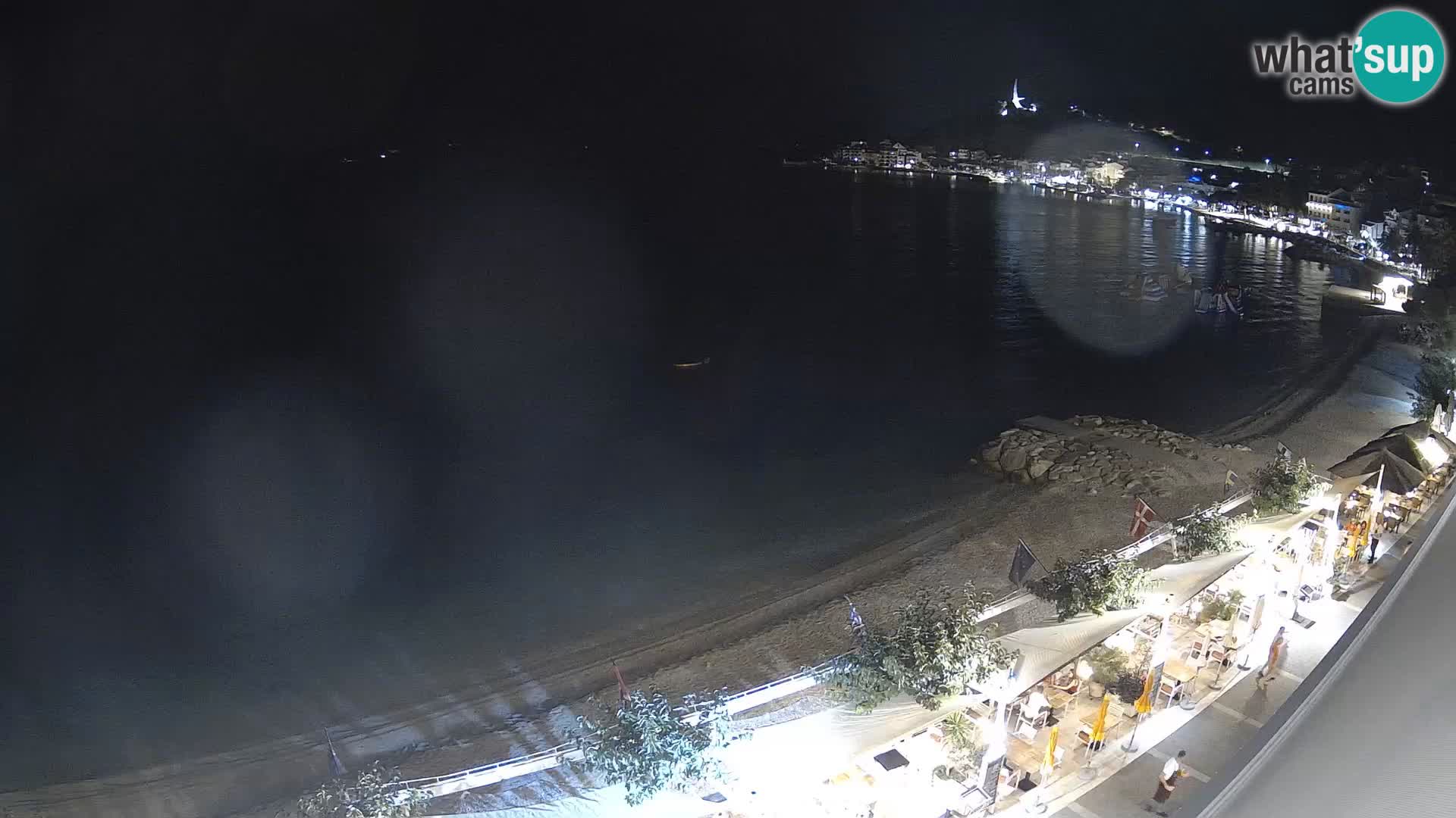 Panorama strand in Podgora