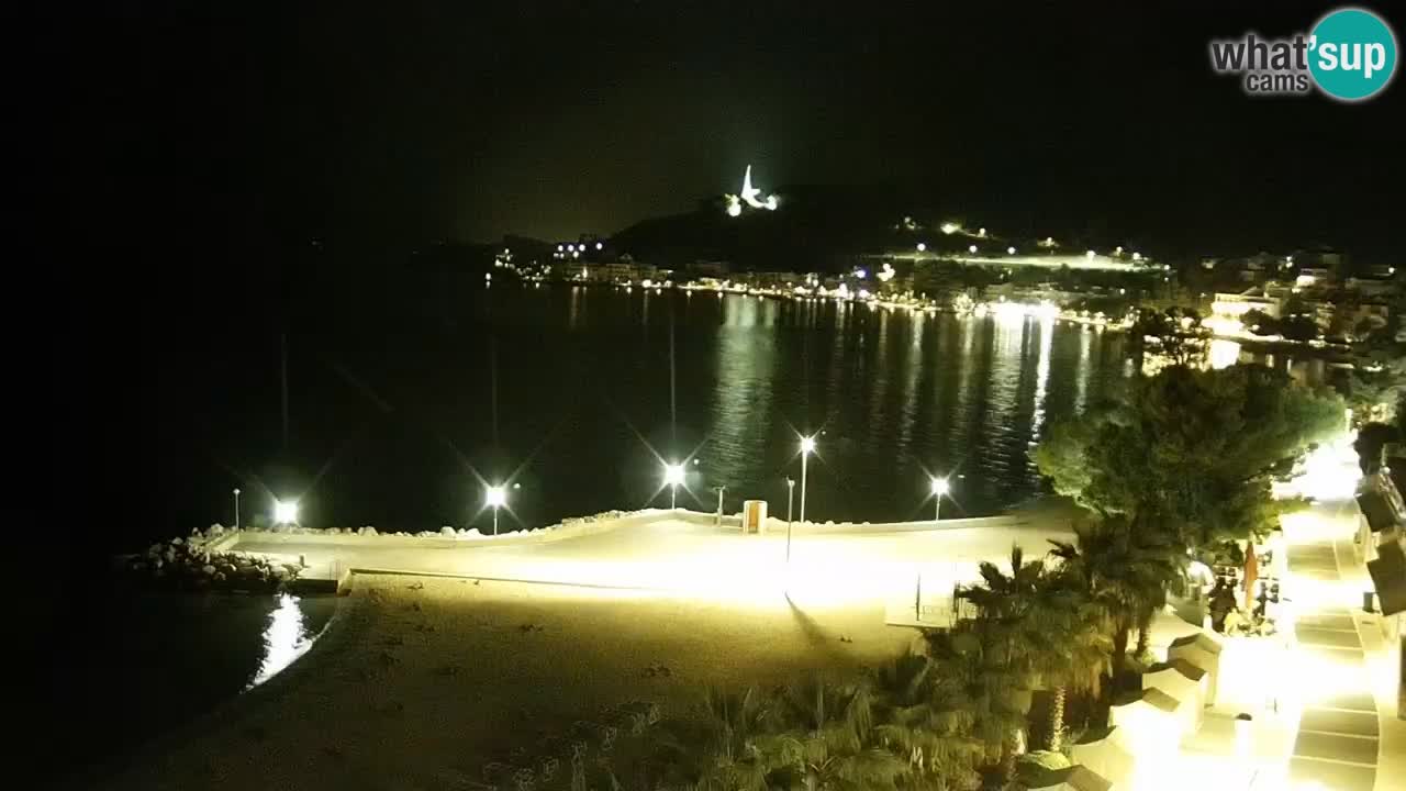 Live webcam Podgora beach – Dalmatia – Croatia