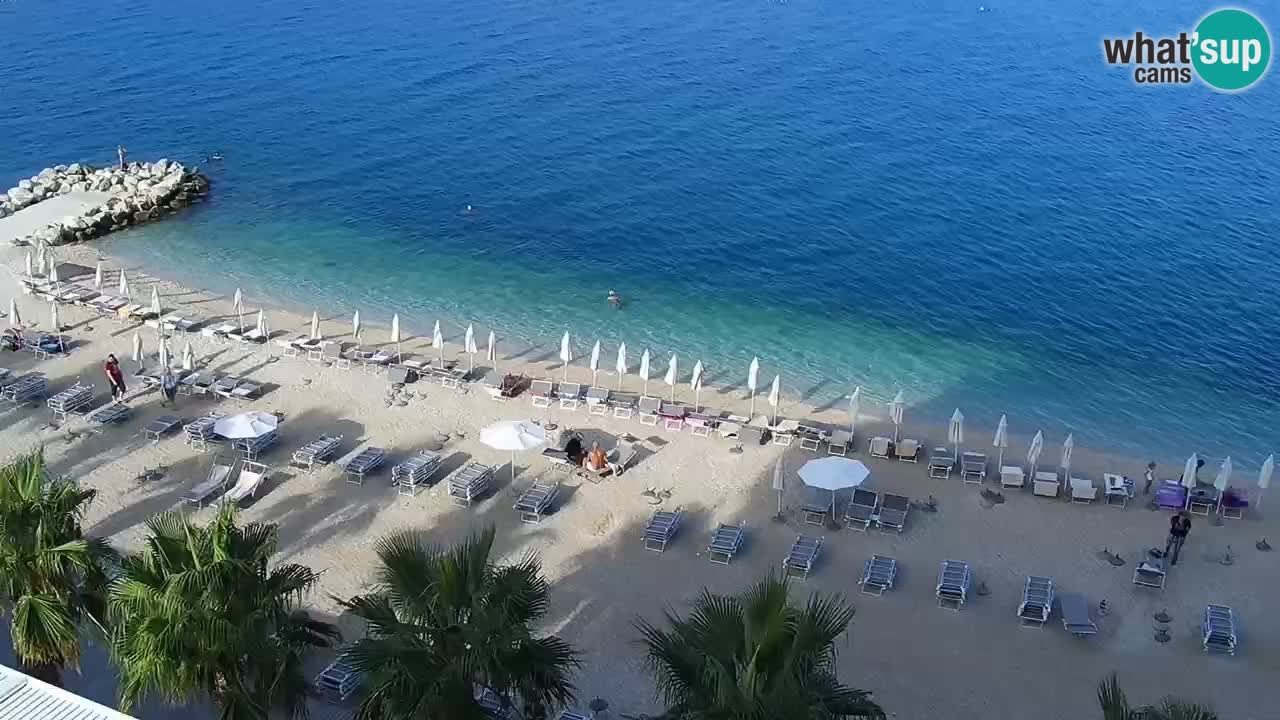 Plage in Podgora