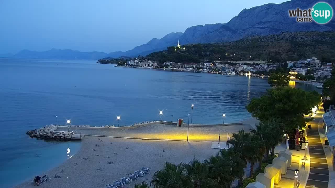 Plage in Podgora