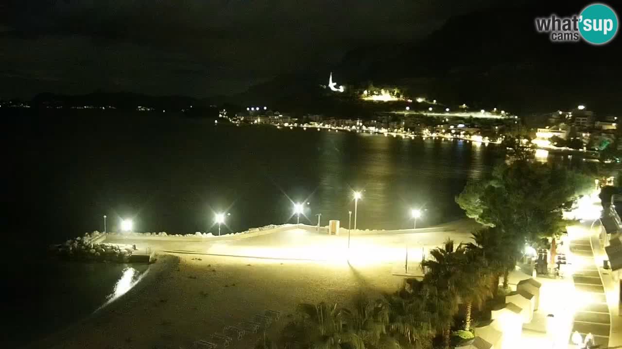 Live webcam Podgora beach – Dalmatia – Croatia