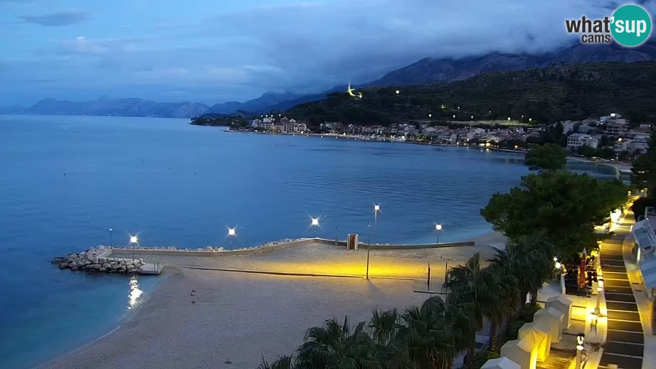 Live webcam Podgora beach – Dalmatia – Croatia