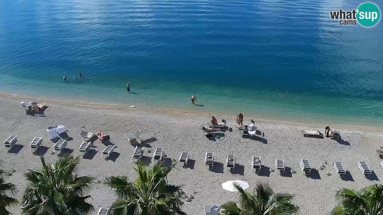 Live webcam Podgora beach – Dalmatia – Croatia