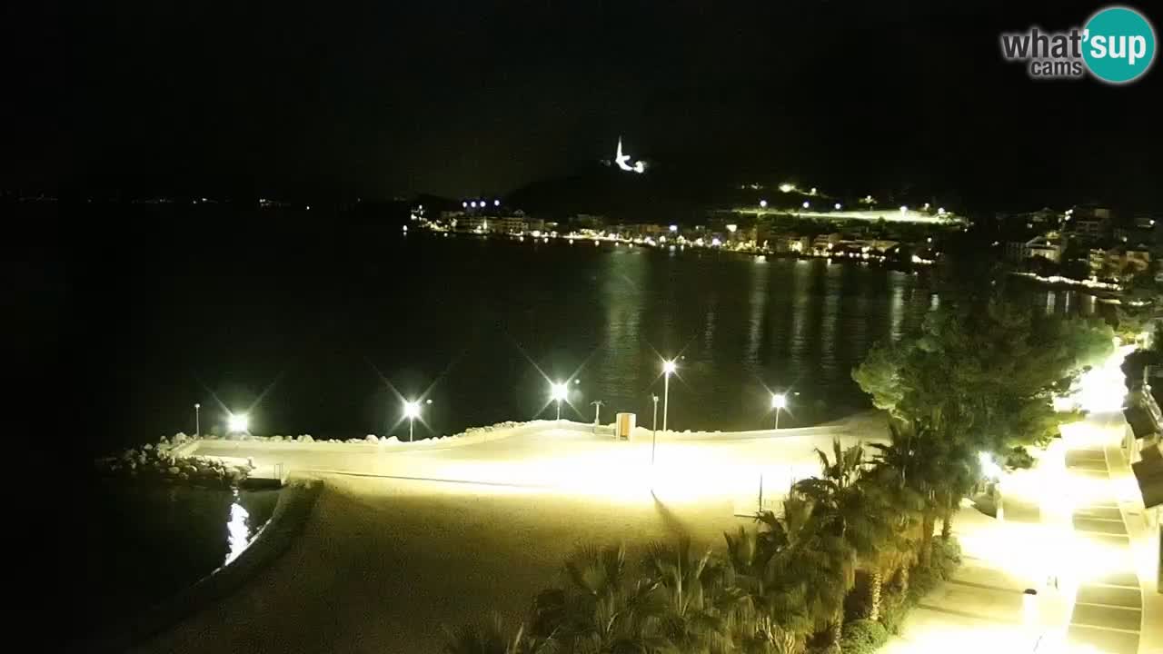 Live webcam Podgora beach – Dalmatia – Croatia