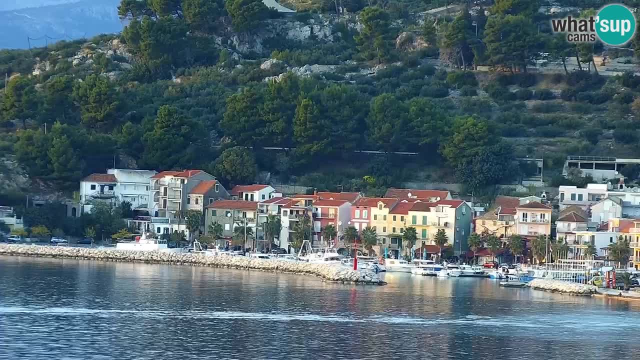 Live webcam Podgora beach – Dalmatia – Croatia