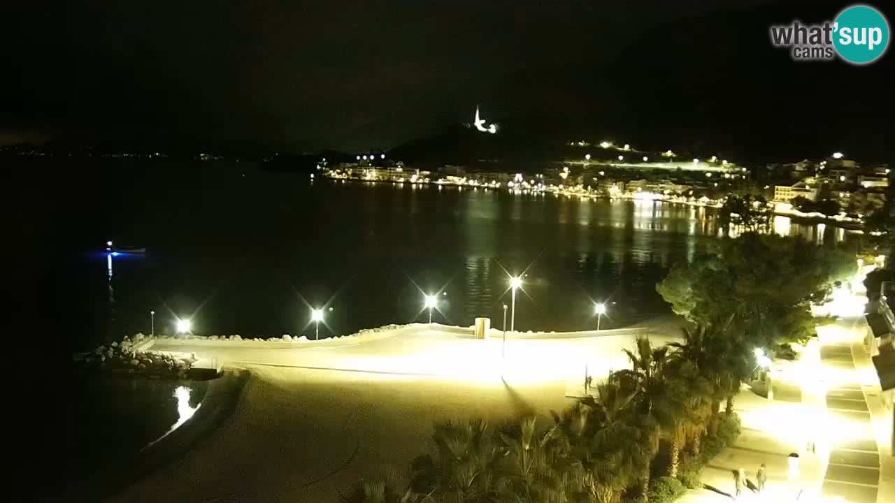 Live webcam Podgora beach – Dalmatia – Croatia