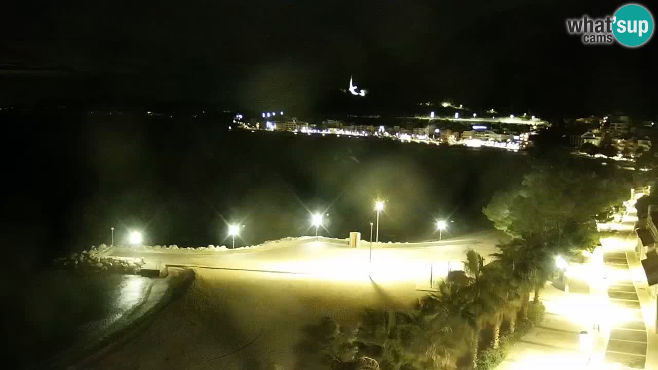 Live webcam Podgora beach – Dalmatia – Croatia