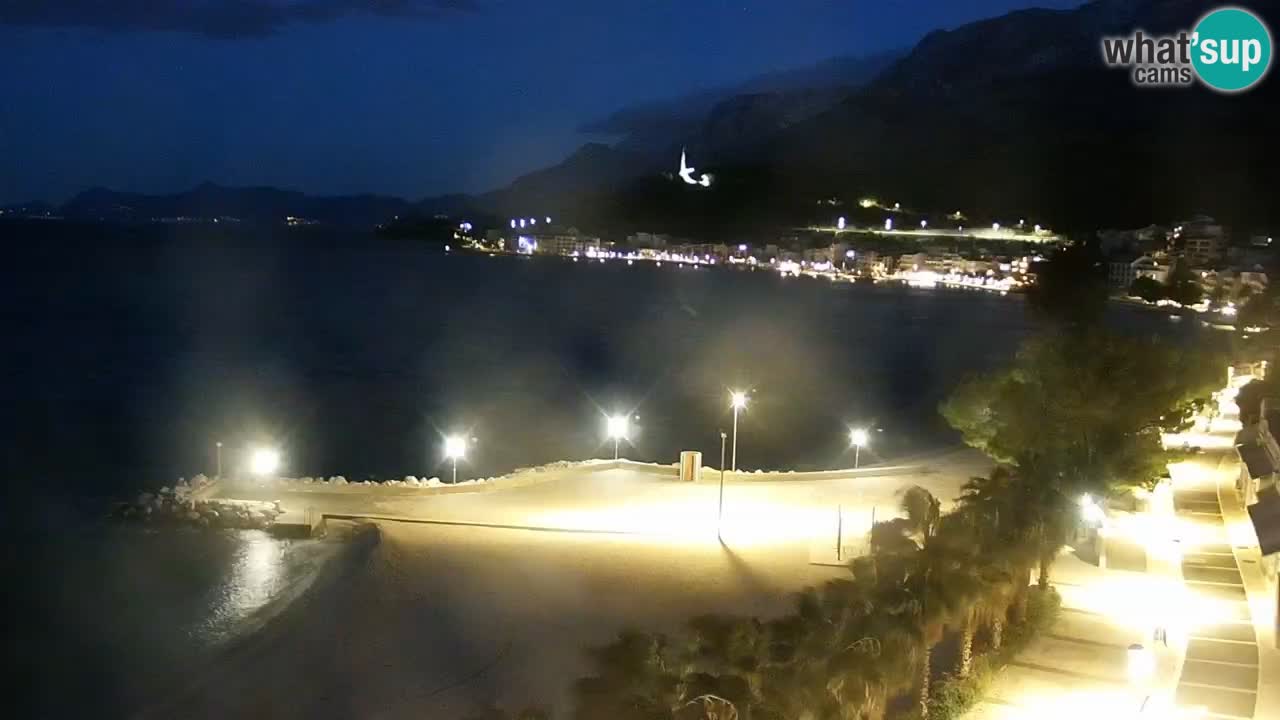 Live webcam Podgora beach – Dalmatia – Croatia