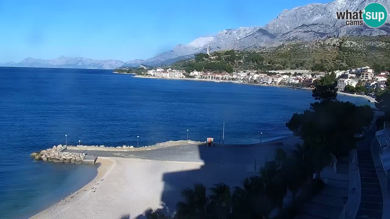 Plage in Podgora