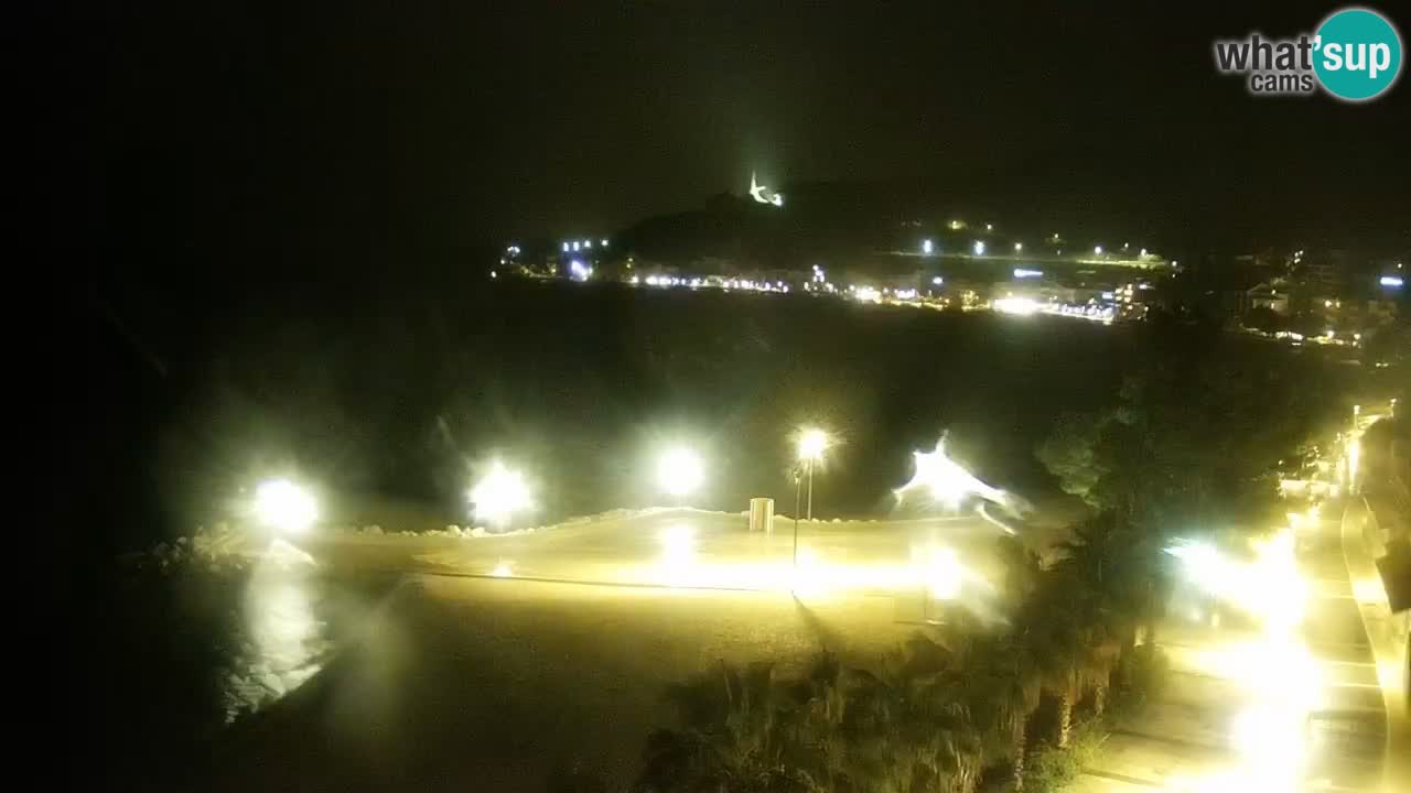 Live webcam Podgora beach – Dalmatia – Croatia