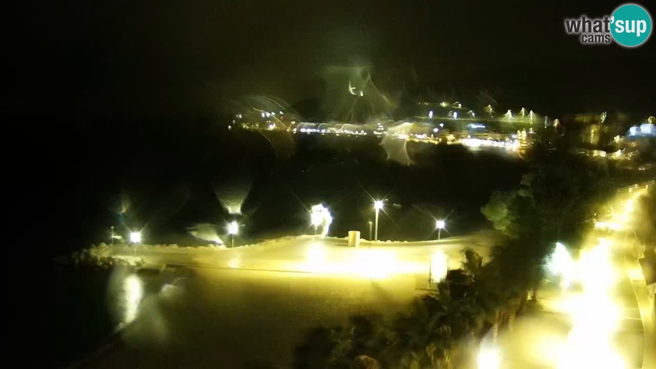 Live webcam Podgora beach – Dalmatia – Croatia