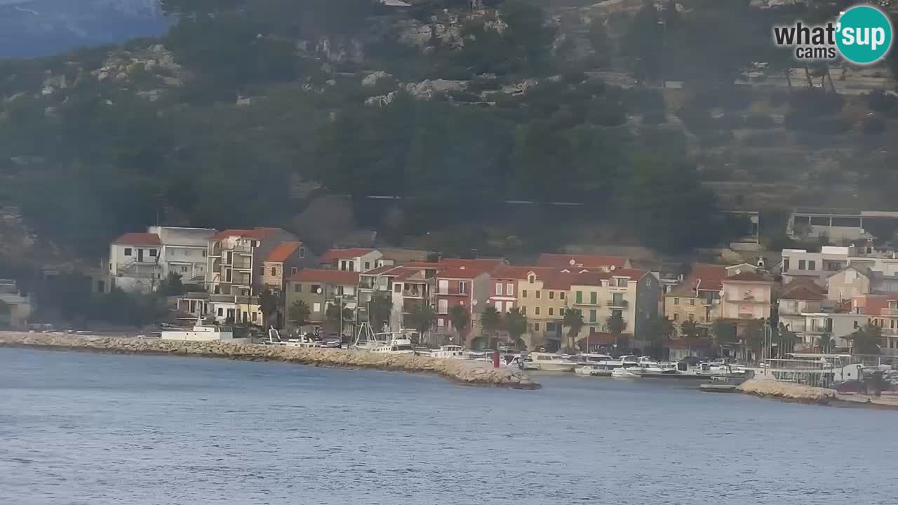 Live webcam Podgora beach – Dalmatia – Croatia