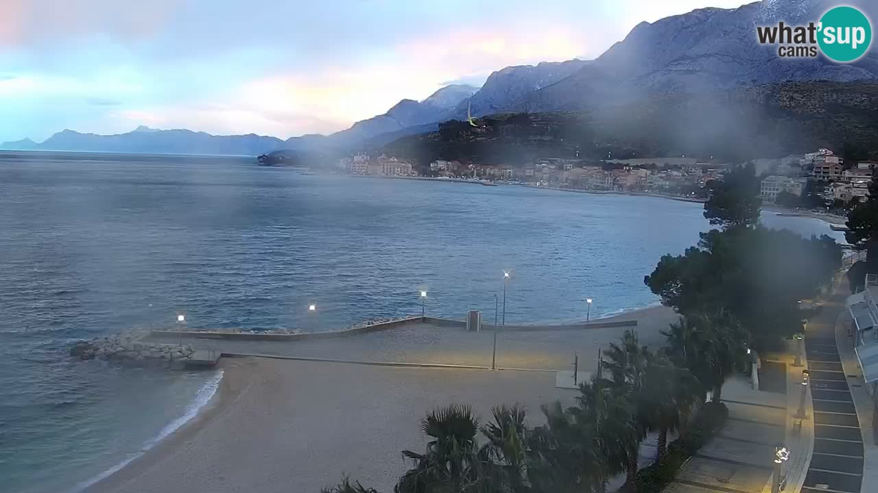 Live webcam Podgora beach – Dalmatia – Croatia