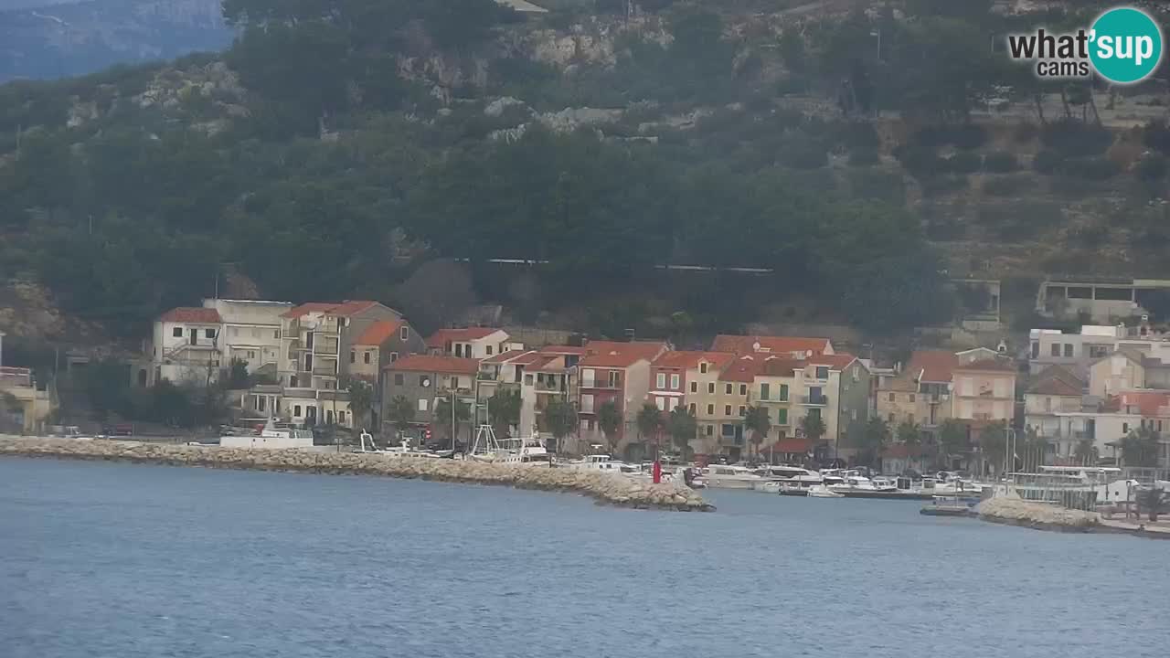 Live webcam Podgora beach – Dalmatia – Croatia