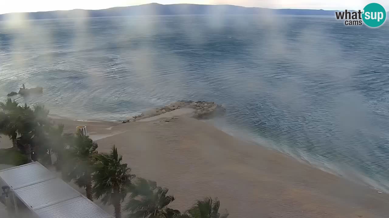 Live webcam Podgora beach – Dalmatia – Croatia