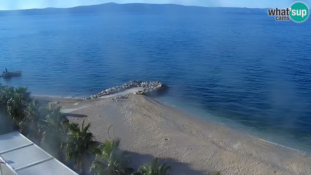 Live webcam Podgora beach – Dalmatia – Croatia