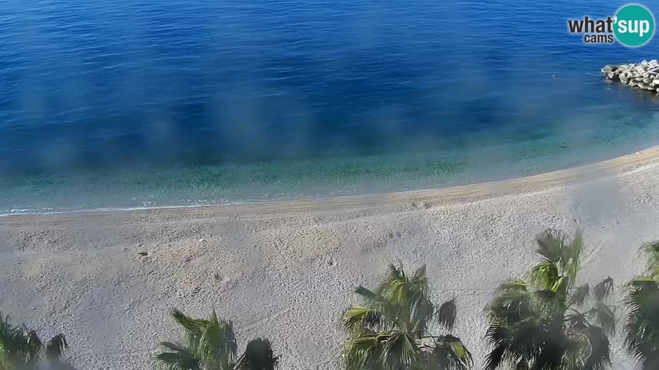 Live webcam Podgora beach – Dalmatia – Croatia