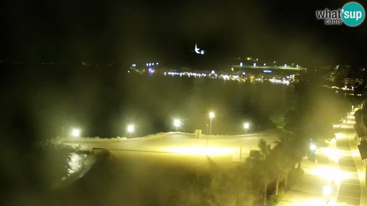 Live webcam Podgora beach – Dalmatia – Croatia