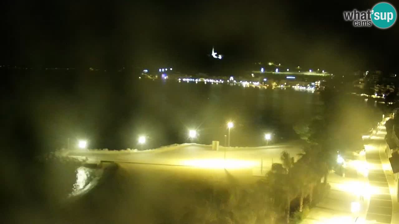 Live webcam Podgora beach – Dalmatia – Croatia