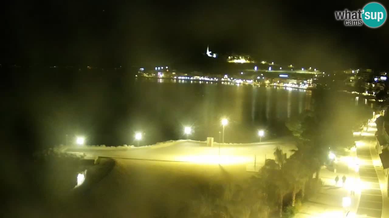 Live webcam Podgora beach – Dalmatia – Croatia