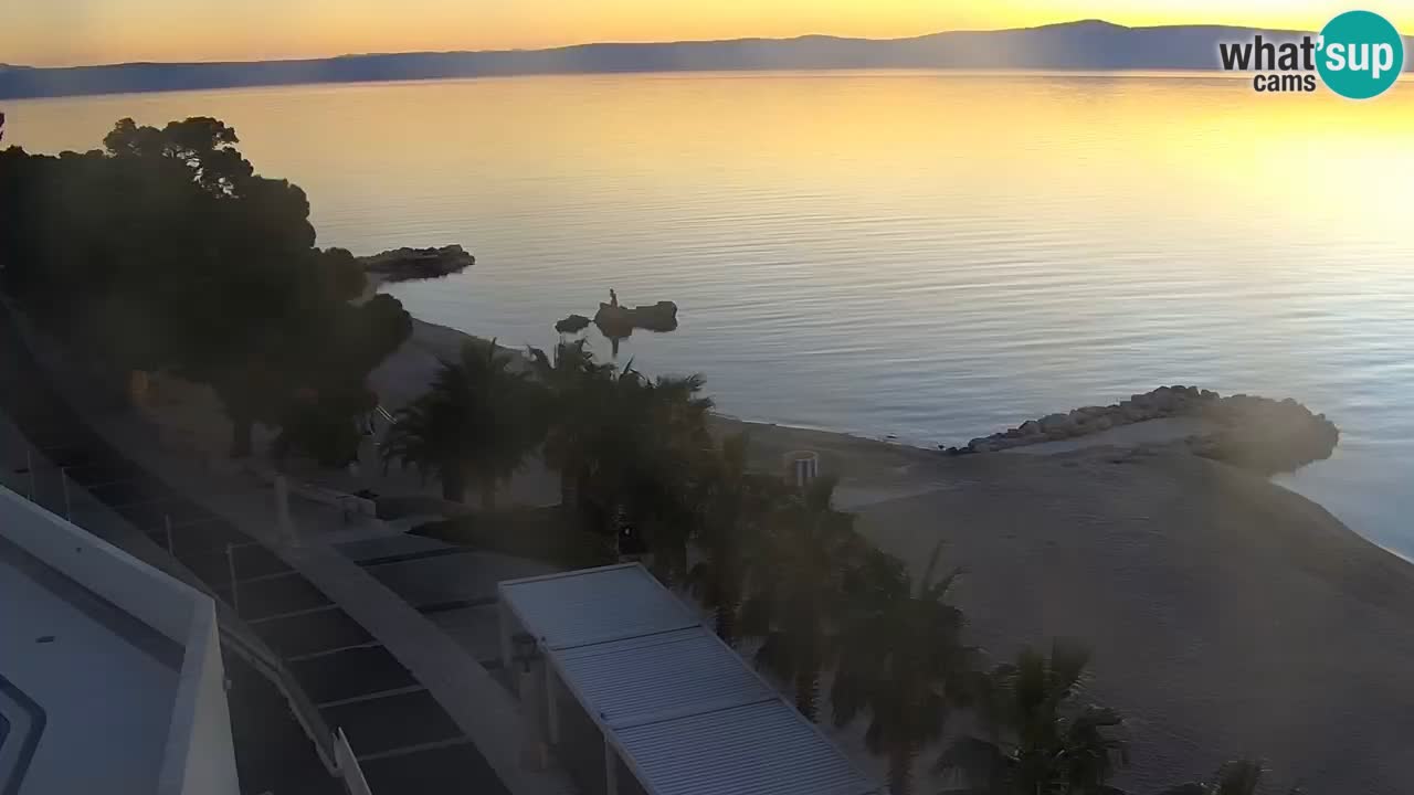 Live webcam Podgora beach – Dalmatia – Croatia