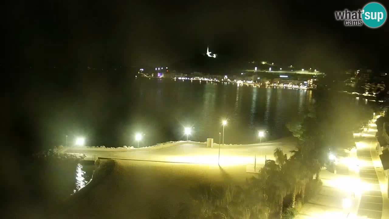 Live webcam Podgora beach – Dalmatia – Croatia