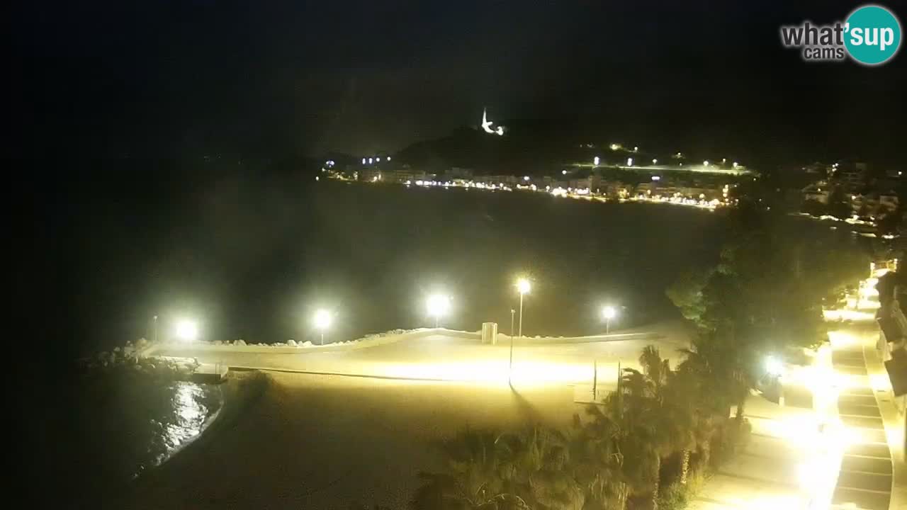 Live webcam Podgora beach – Dalmatia – Croatia