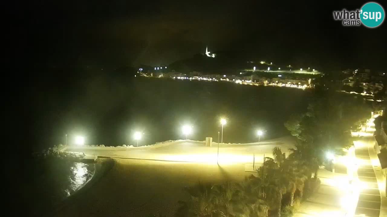 Live webcam Podgora beach – Dalmatia – Croatia