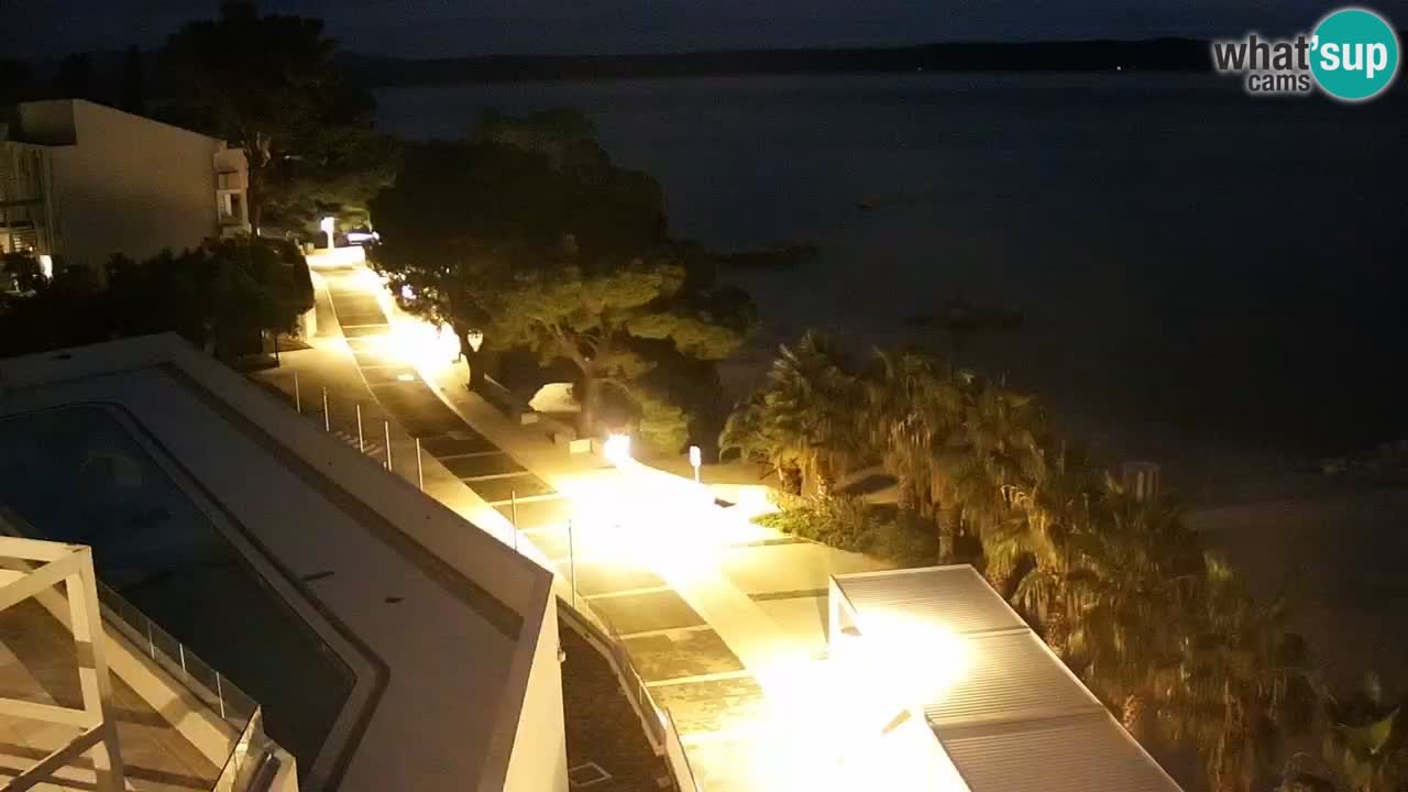 Live webcam Podgora beach – Dalmatia – Croatia