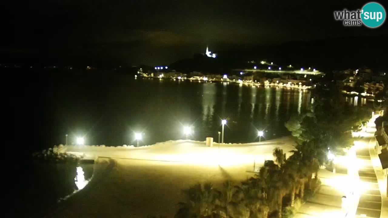 Live webcam Podgora beach – Dalmatia – Croatia