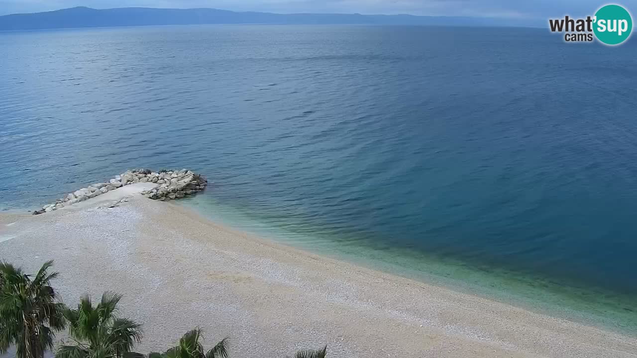 Live webcam Podgora beach – Dalmatia – Croatia