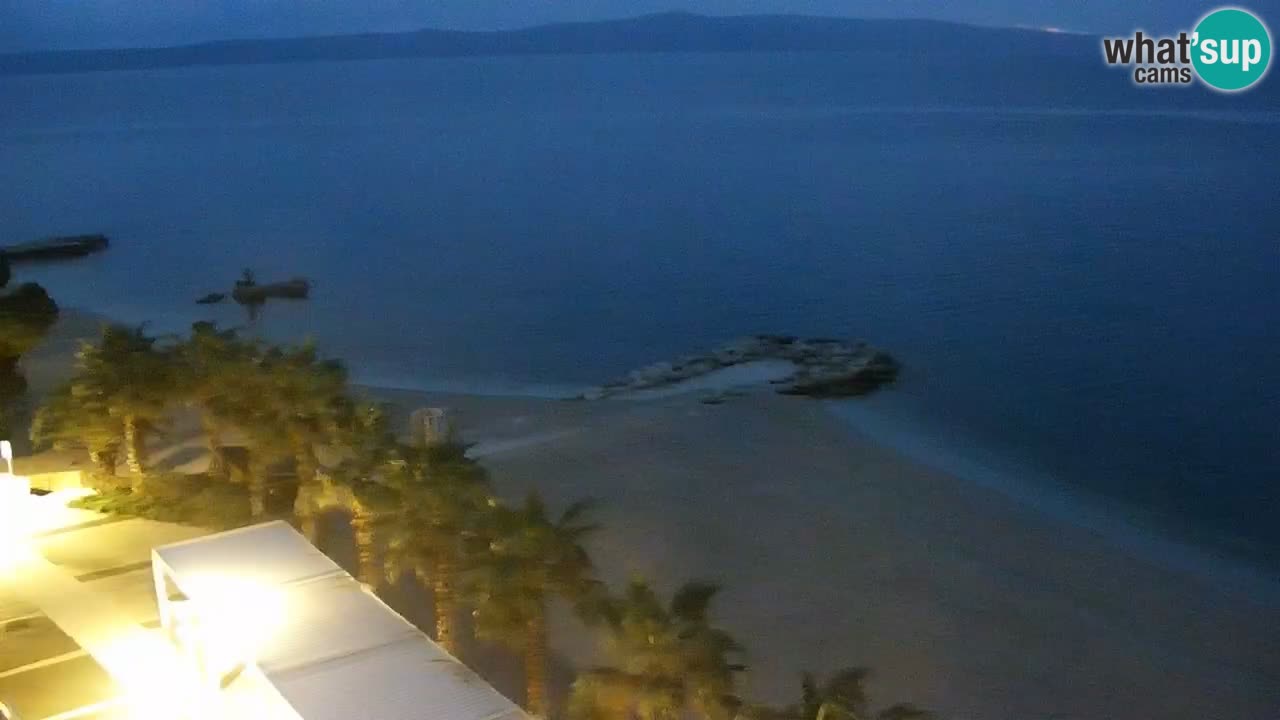 Live webcam Podgora beach – Dalmatia – Croatia