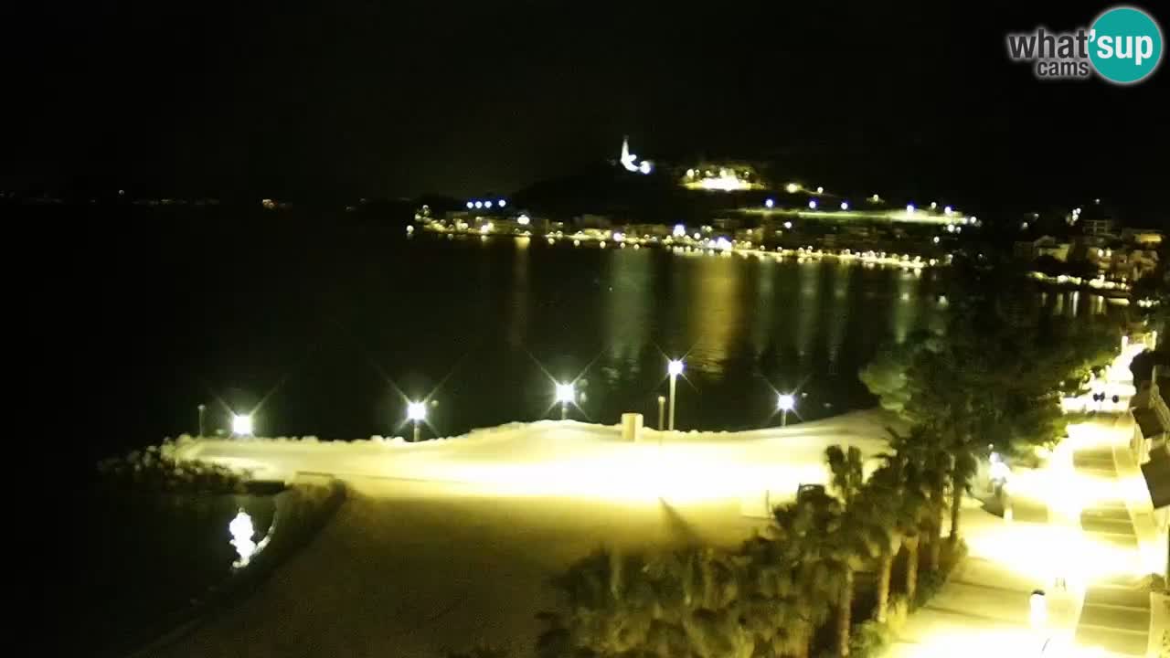 Live webcam Podgora beach – Dalmatia – Croatia