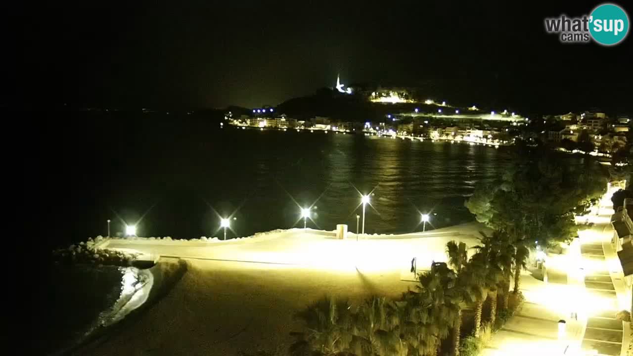 Live webcam Podgora beach – Dalmatia – Croatia