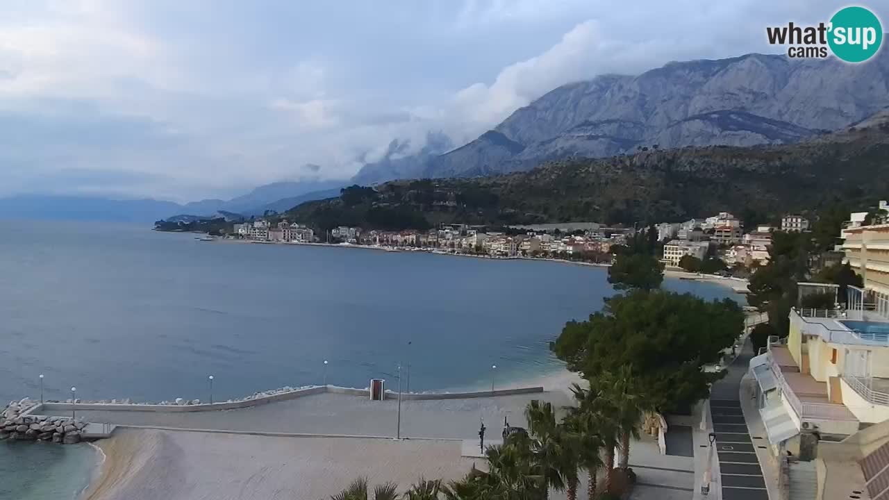 Live webcam Podgora beach – Dalmatia – Croatia