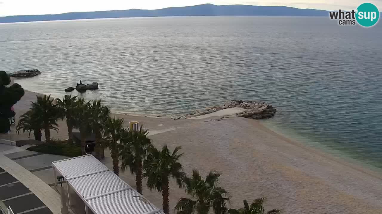 Live webcam Podgora beach – Dalmatia – Croatia