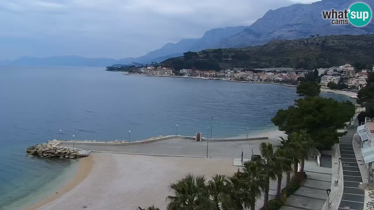 Live webcam Podgora beach – Dalmatia – Croatia