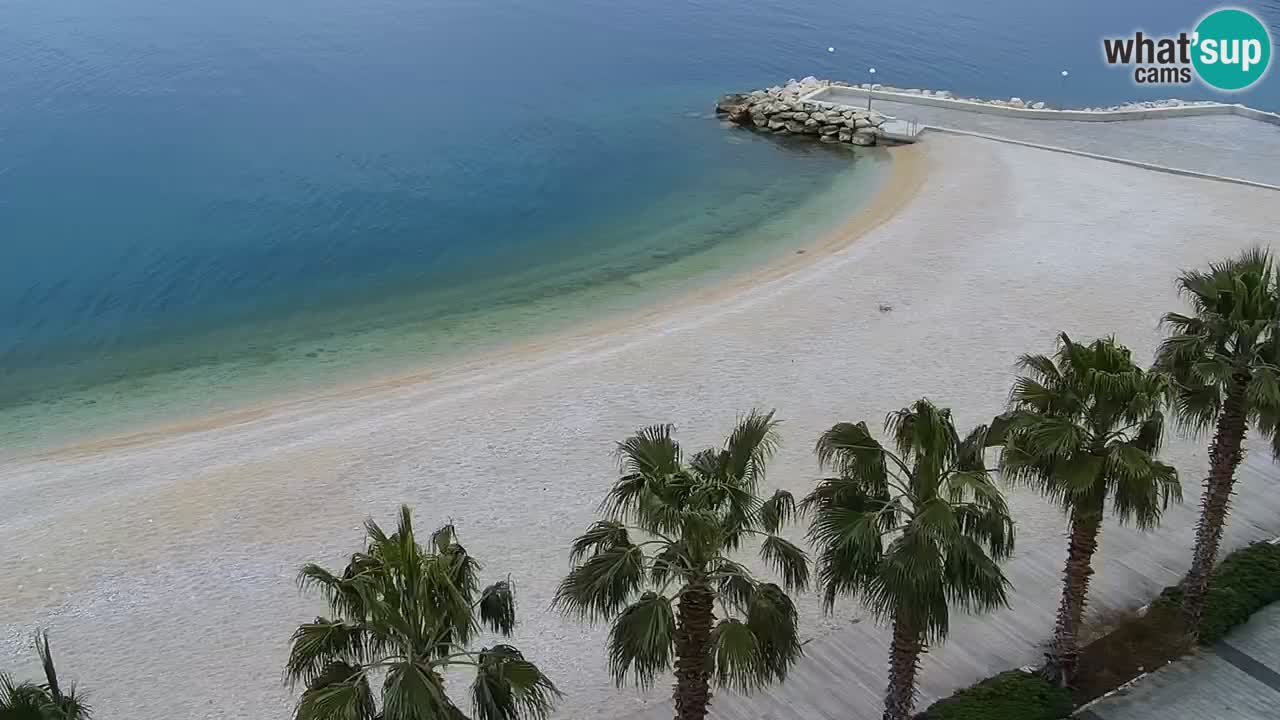 Plage in Podgora