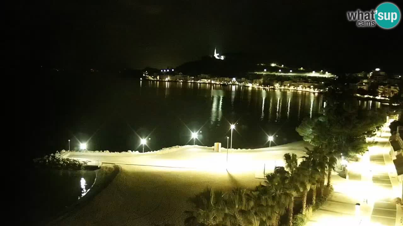 Live webcam Podgora beach – Dalmatia – Croatia