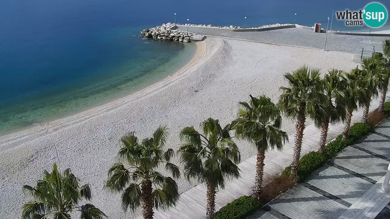 Plage in Podgora