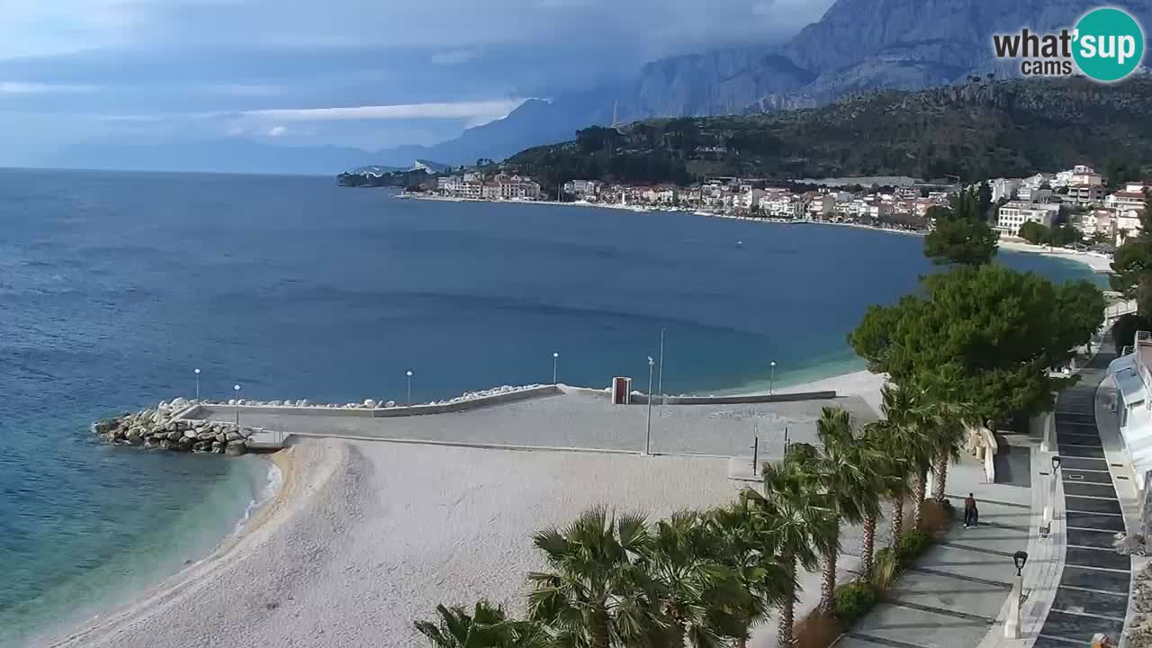 Plage in Podgora