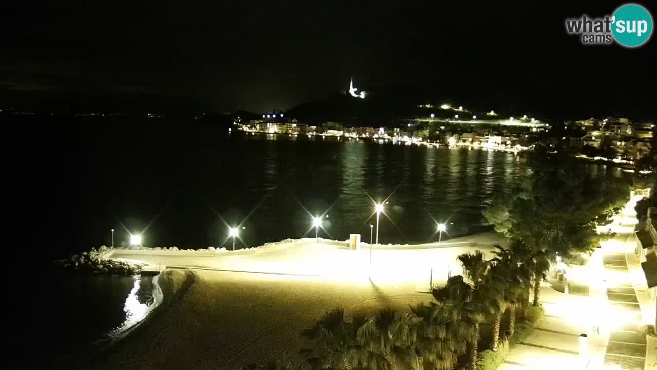 Live webcam Podgora beach – Dalmatia – Croatia