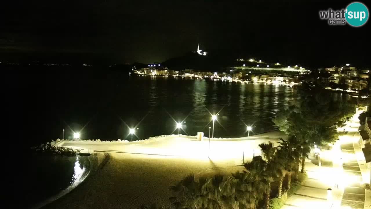 Live webcam Podgora beach – Dalmatia – Croatia