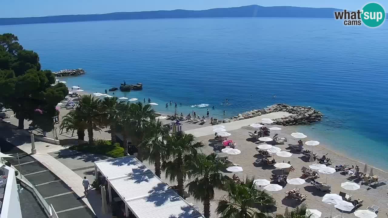 Live webcam Podgora beach – Dalmatia – Croatia