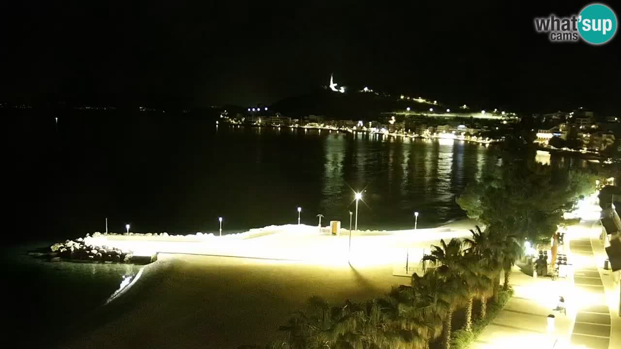 Live webcam Podgora beach – Dalmatia – Croatia