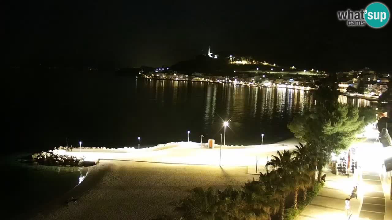 Live webcam Podgora beach – Dalmatia – Croatia