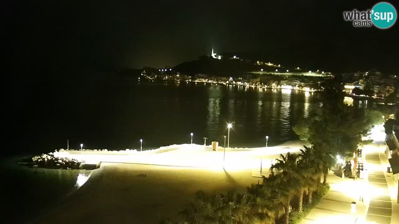 Live webcam Podgora beach – Dalmatia – Croatia