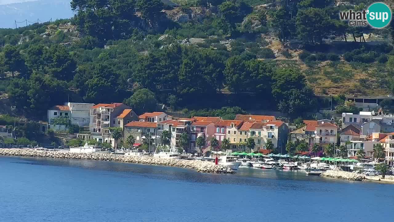 Live webcam Podgora beach – Dalmatia – Croatia